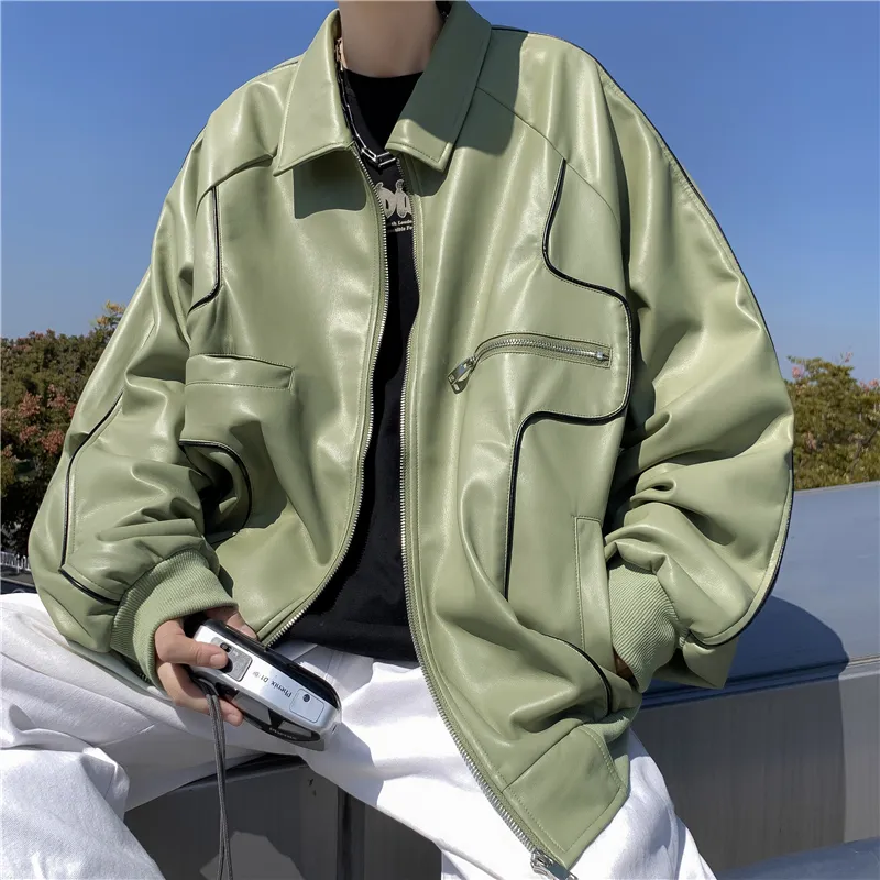 SOCKKEY Leather Jackets Unisex-11