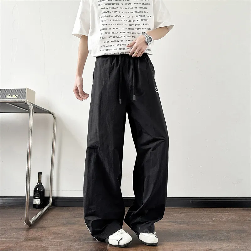 SOCKKEY Casual Pants Unisex Black-4