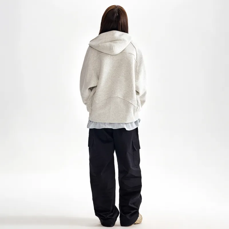 SOCKKEY Sweatshirt Unisex White Gray-2