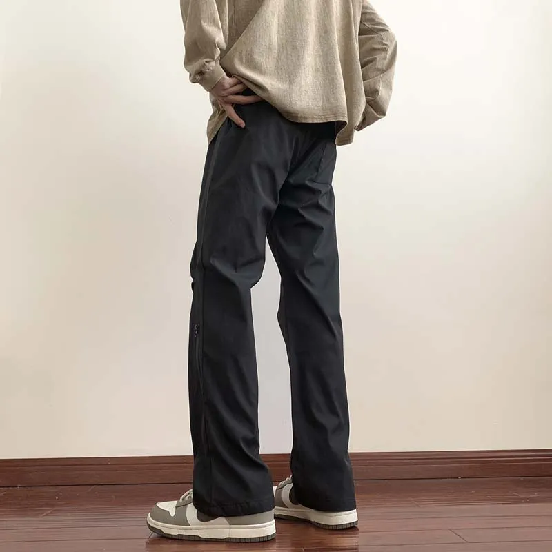 SOCKKEY Casual Pants Unisex Black-4