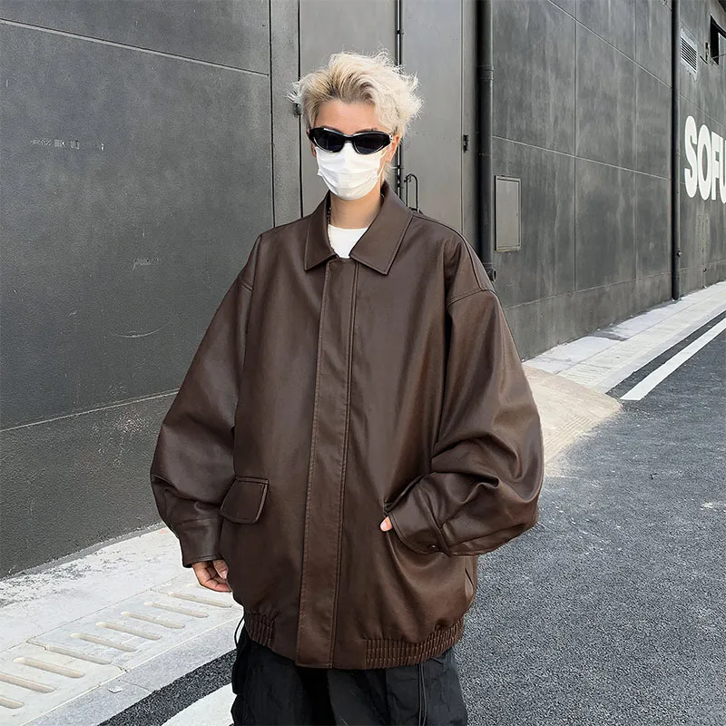 SOCKKEY Leather Jackets Coats Unisex-10