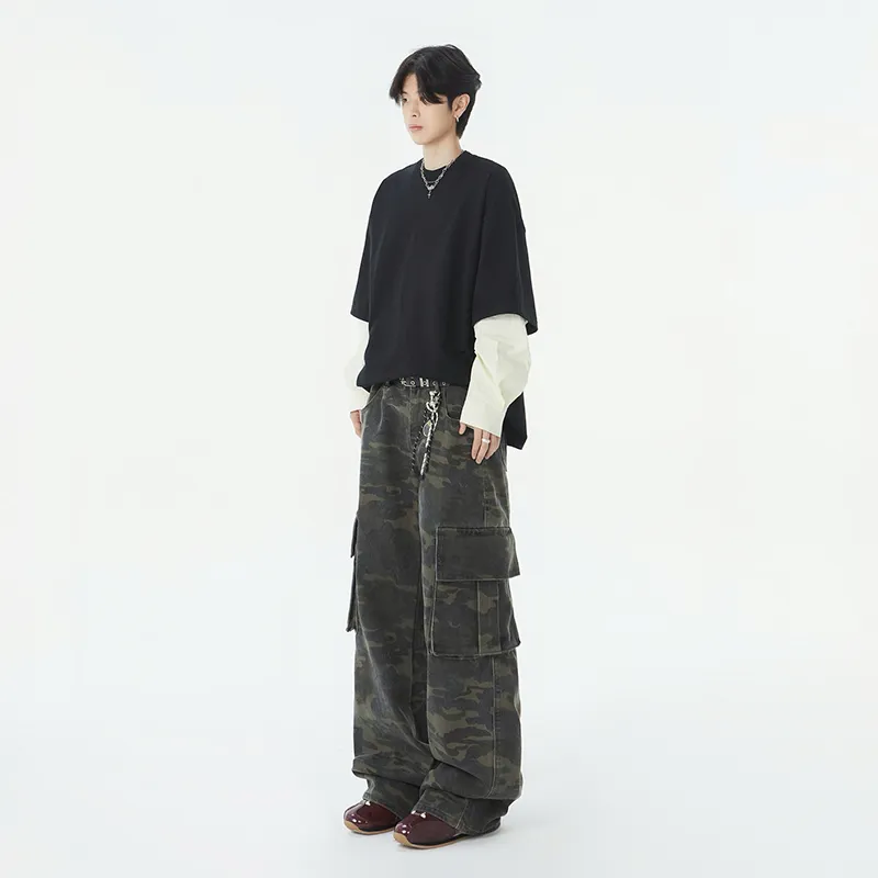SOCKKEY Jeans Unisex Camouflage-2