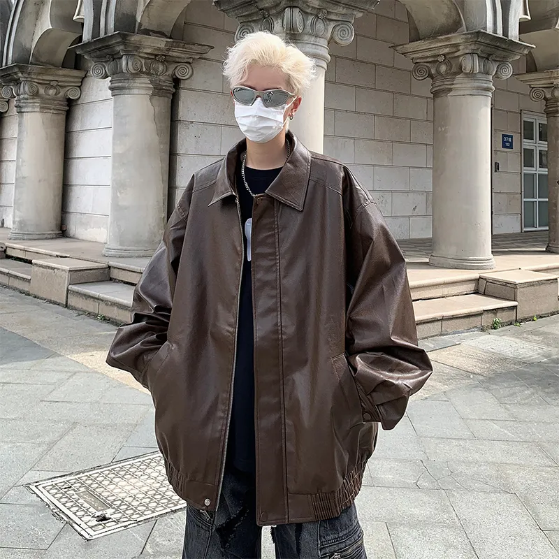 SOCKKEY Leather Jackets Unisex-8