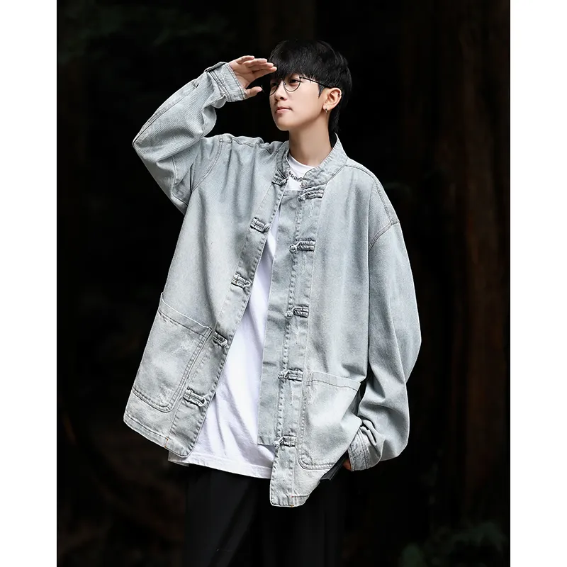 SOCKKEY Denim Jackets Unisex-14