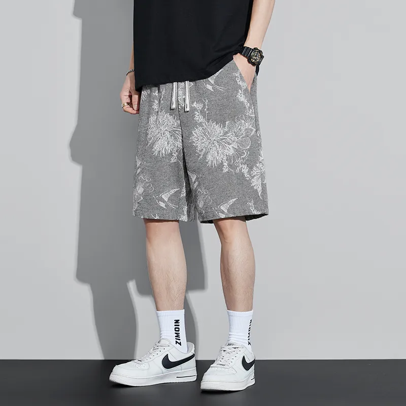 SOCKKEY Denim Shorts Unisex Gray-2