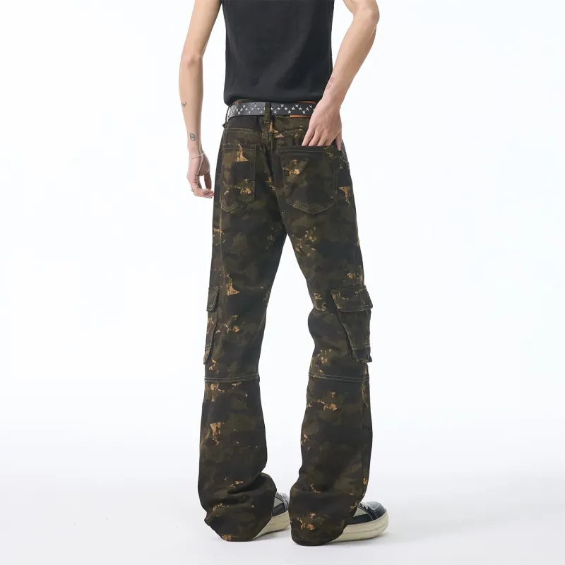 SOCKKEY Jeans Unisex Camouflage-3