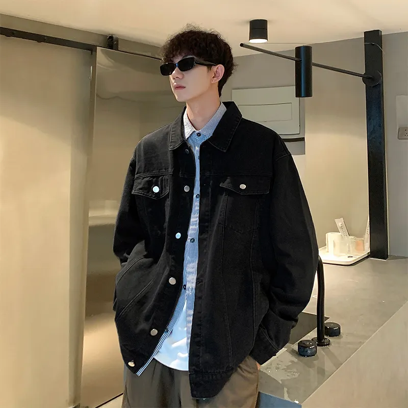 SOCKKEY Denim Jackets Unisex-23