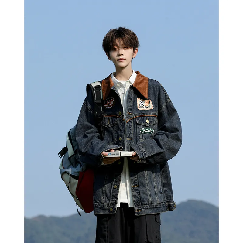 SOCKKEY Denim Jacket Unisex Blue-2