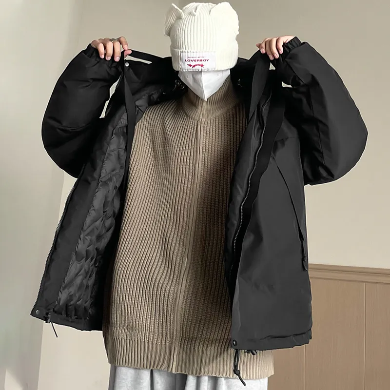 SOCKKEY Puffer Jackets Unisex-5