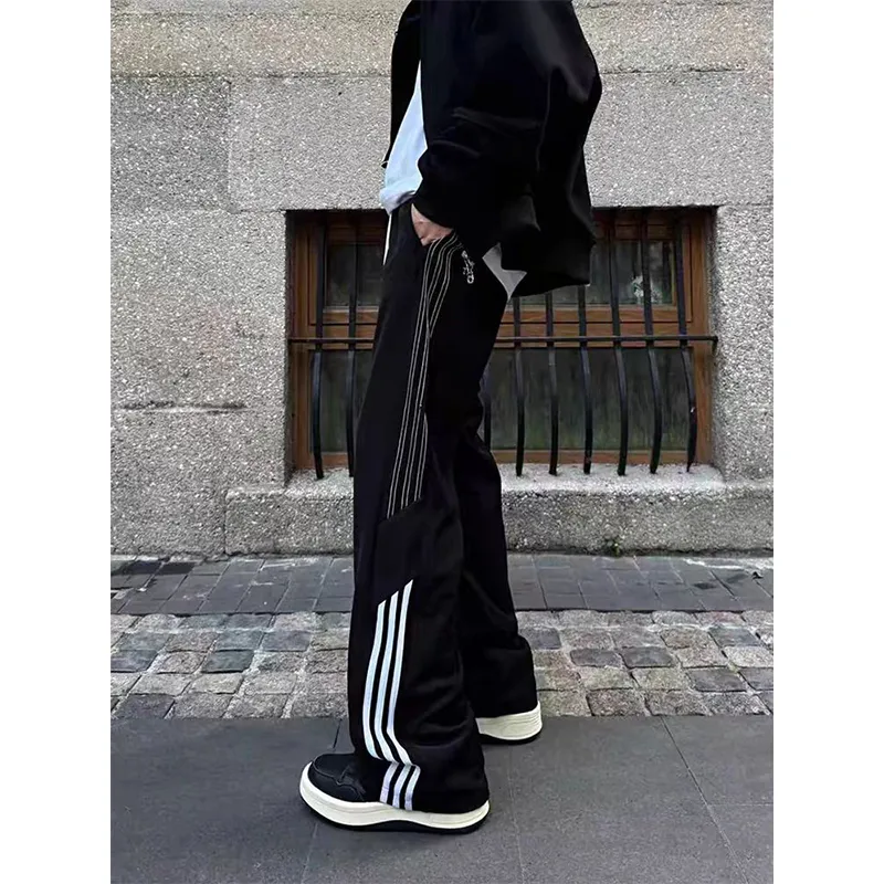 SOCKKEY Casual Pants Unisex Black-3