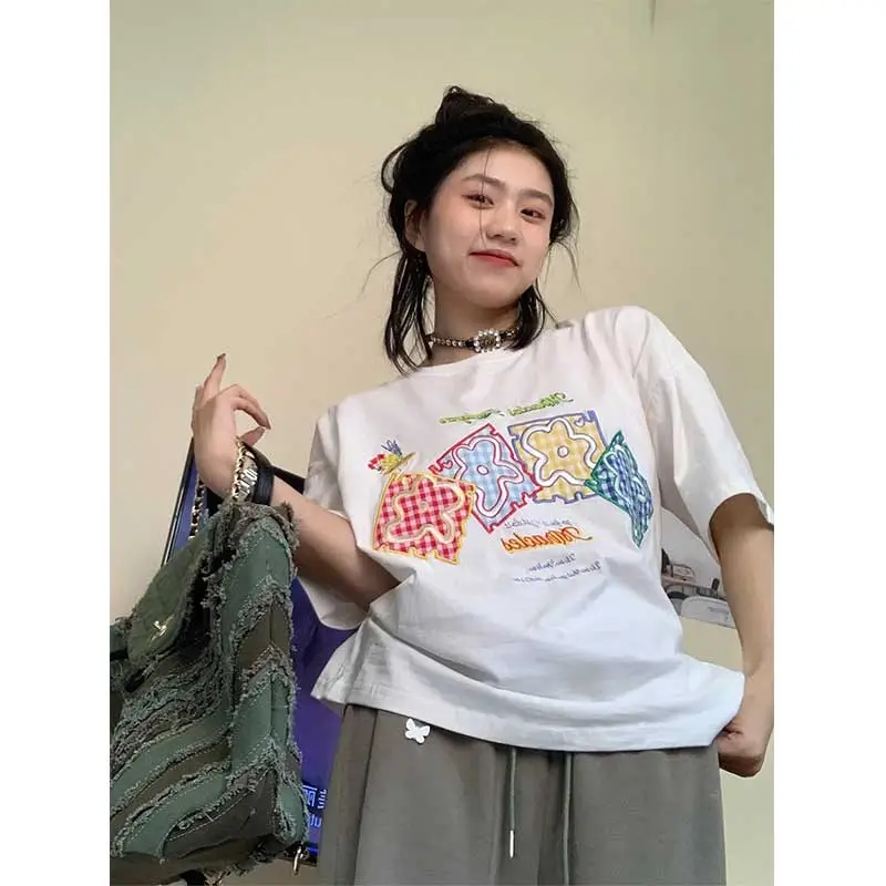SOCKKEY T Shirts Unisex White-4