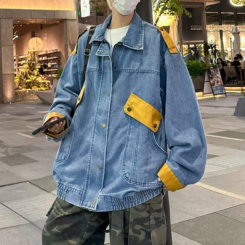 SOCKKEY Denim Jacket Unisex Blue-1