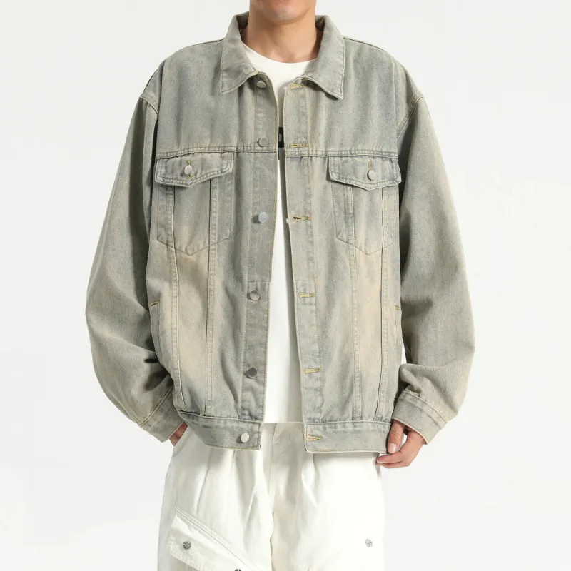 SOCKKEY Denim Jacket Unisex Black-2