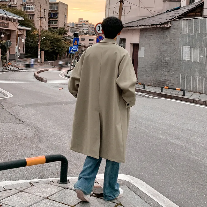 SOCKKEY Trench Coats Unisex-10