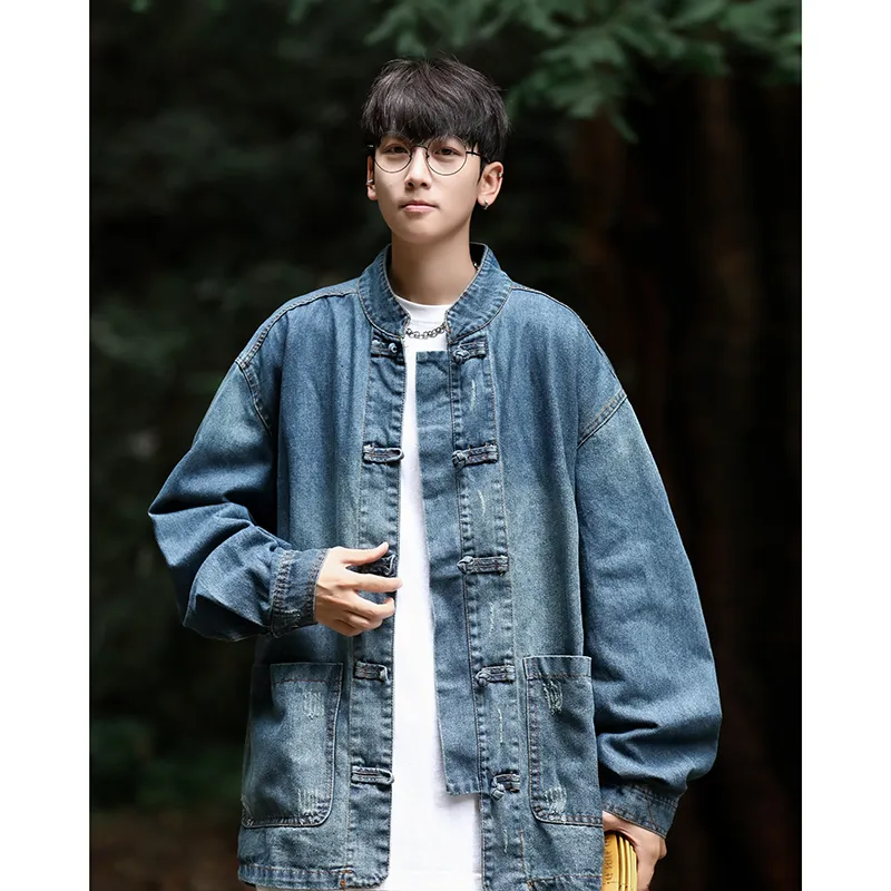 SOCKKEY Denim Jackets Unisex-3
