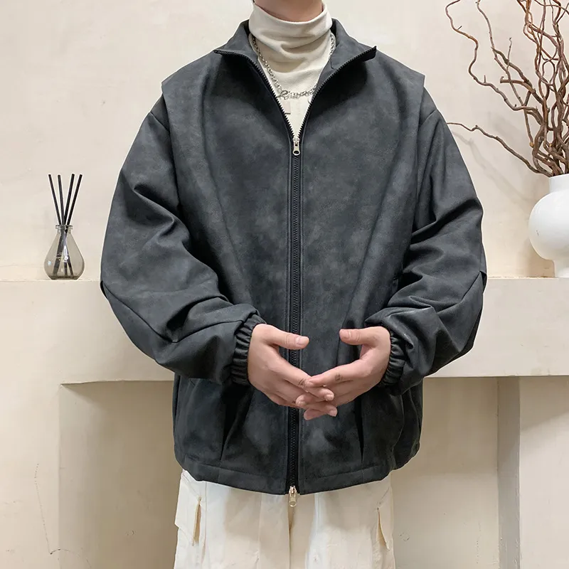 SOCKKEY Leather Jackets Unisex-2