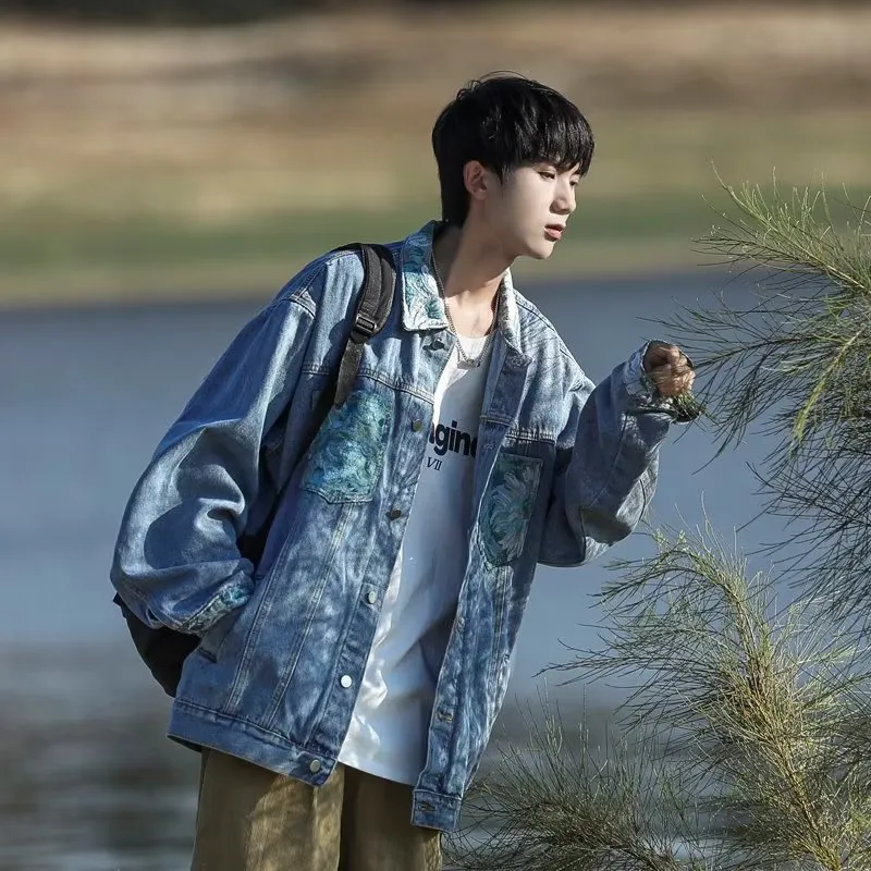 SOCKKEY Denim Jackets Unisex-2