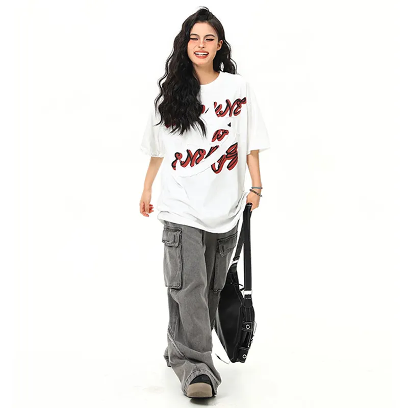SOCKKEY T Shirts Unisex White-2
