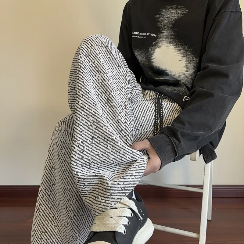 SOCKKEY Casual Pants Unisex-12
