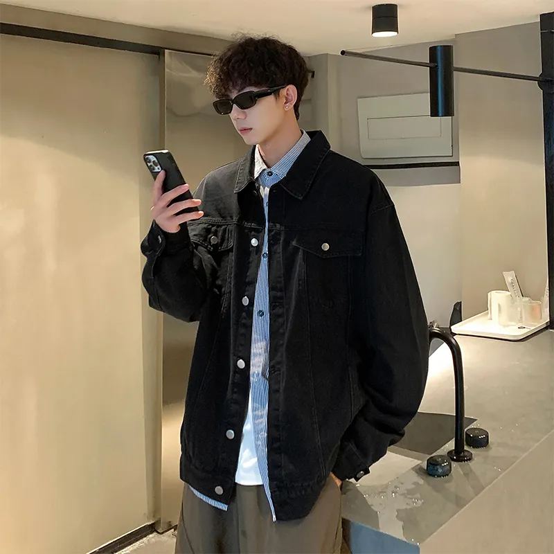 SOCKKEY Denim Jackets Unisex-21
