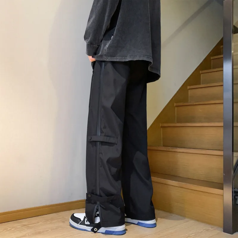 SOCKKEY Cargo Pants Unisex Black-4