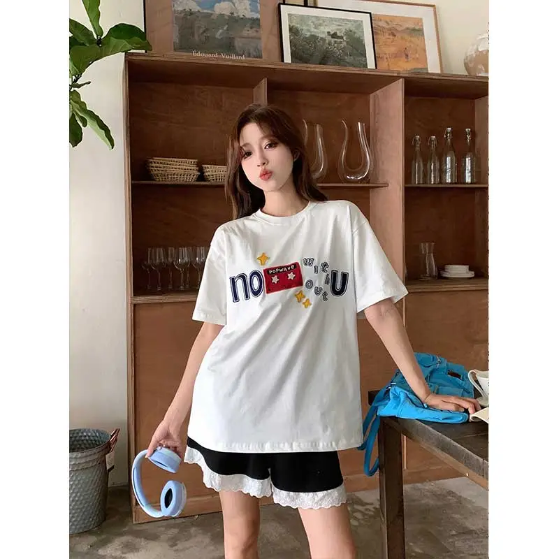 SOCKKEY T Shirts Unisex White-1