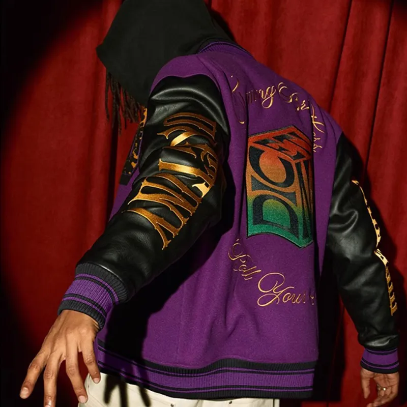 SOCKKEY Jackets Unisex Purple-1