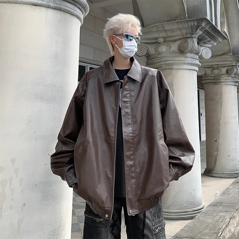 SOCKKEY Leather Jackets Unisex-9