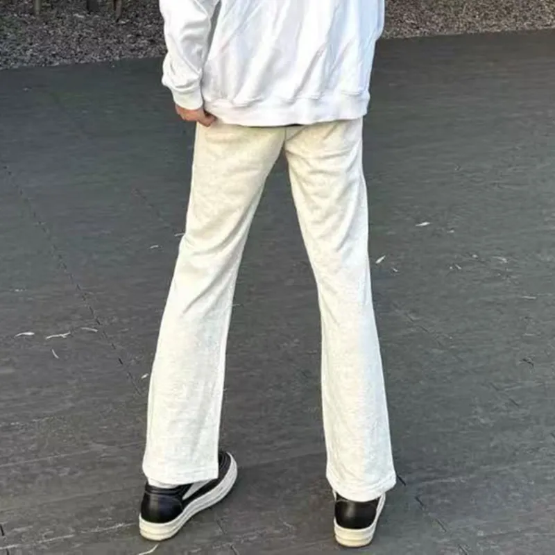 SOCKKEY Casual Pants Unisex White-7