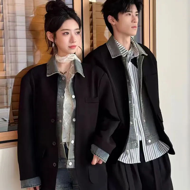 SOCKKEY Jackets Unisex Black-3