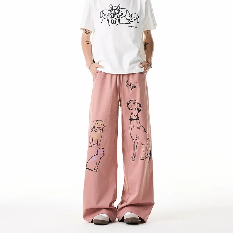 SOCKKEY Casual Pants Unisex-15