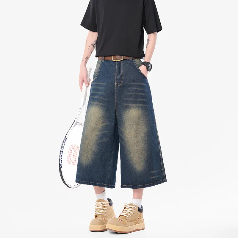 SOCKKEY Denim Shorts Unisex-12