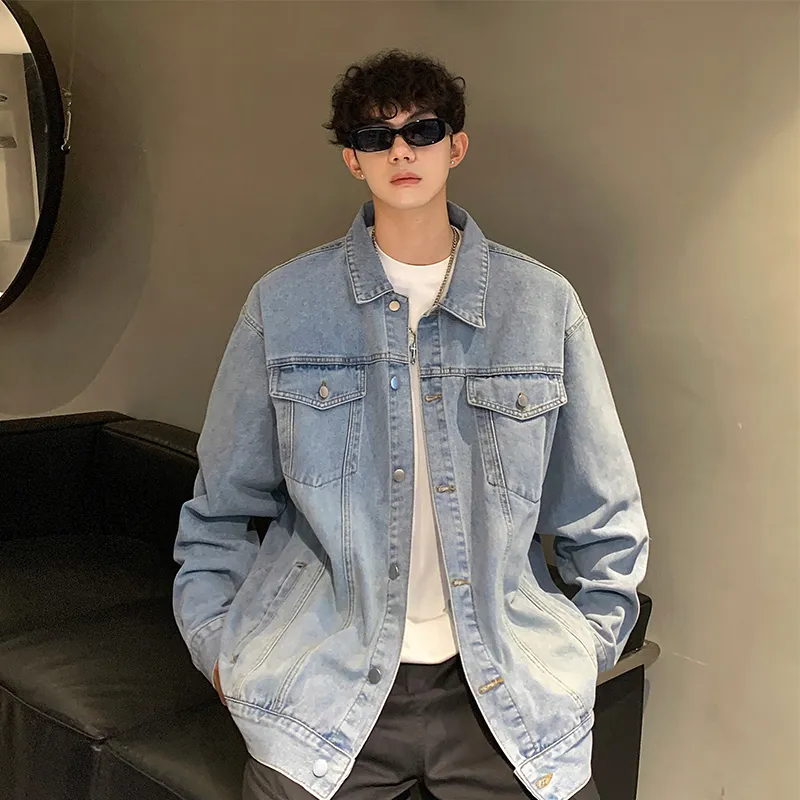 SOCKKEY Denim Jackets Unisex-11