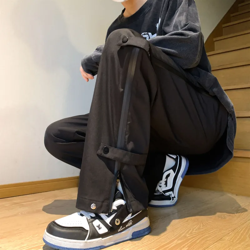 SOCKKEY Cargo Pants Unisex Black-6