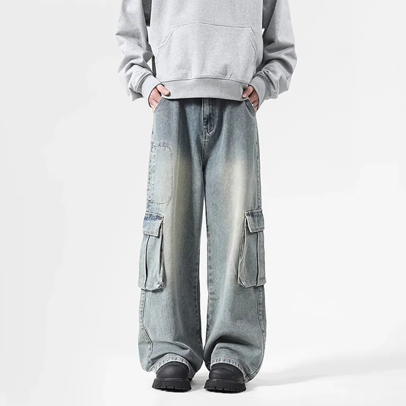 SOCKKEY Jeans Unisex Yellow Mud-1