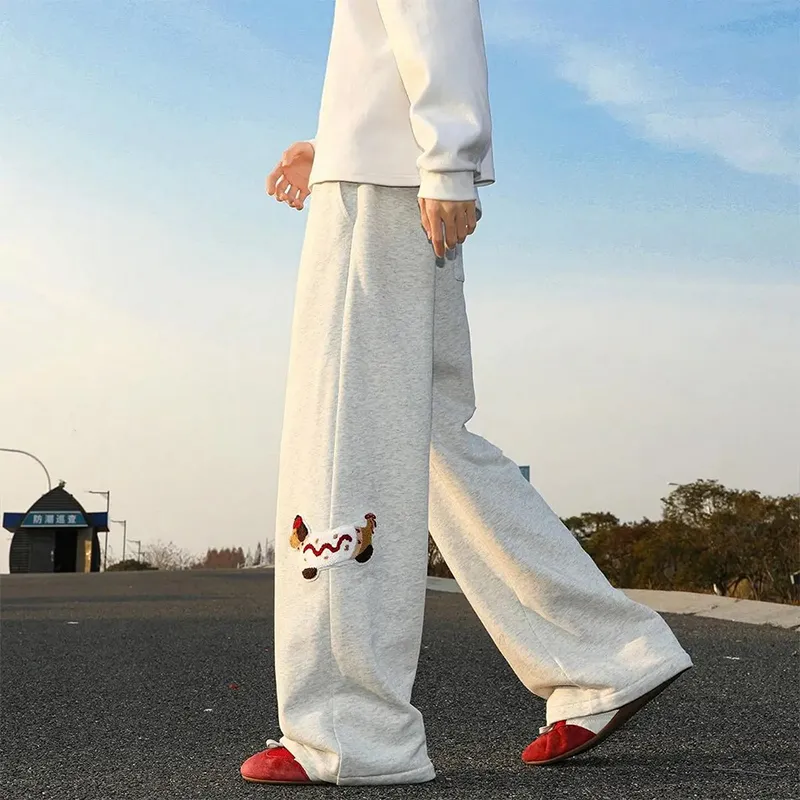 PAINT STAIN Casual Pants Unisex-16