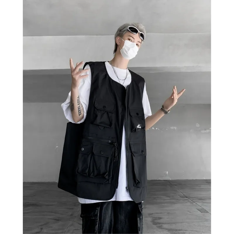 SOCKKEY Vests Unisex Black-7