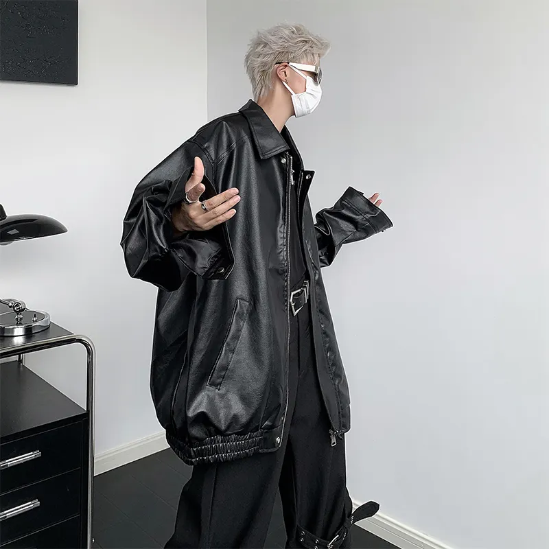 SOCKKEY Leather Jackets Unisex-4