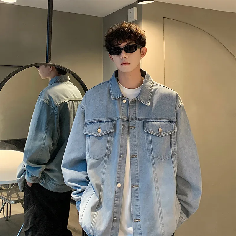 SOCKKEY Denim Jackets Unisex-9