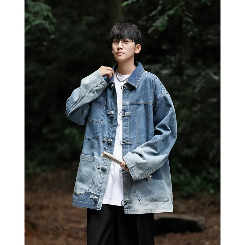 SOCKKEY Denim Jacket Unisex Blue-2