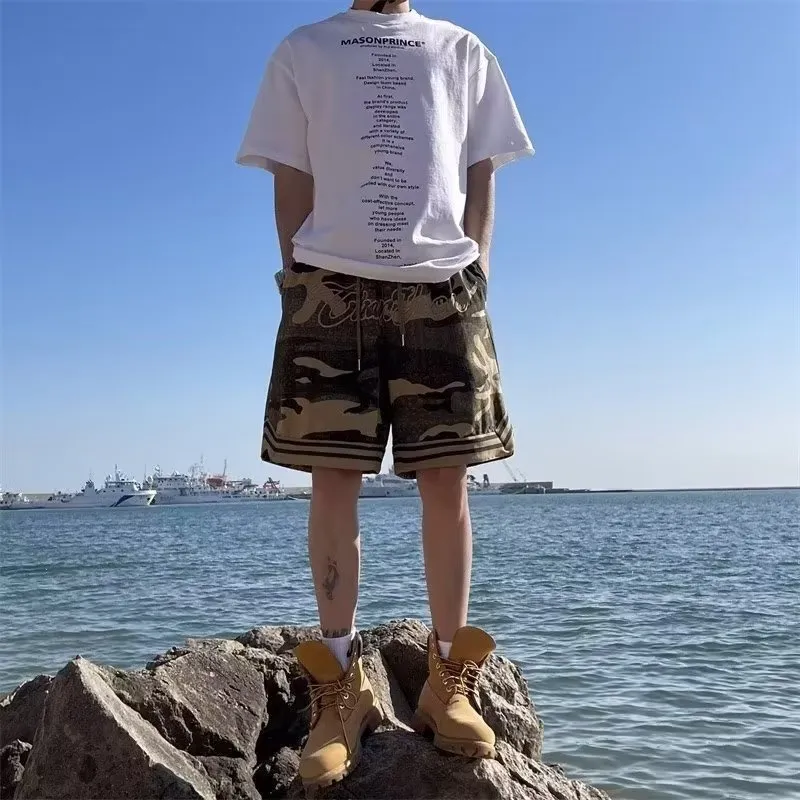 SOCKKEY Cargo Shorts Unisex Green-2