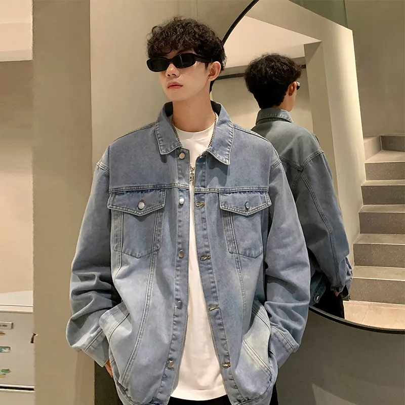 SOCKKEY Denim Jackets Unisex-13