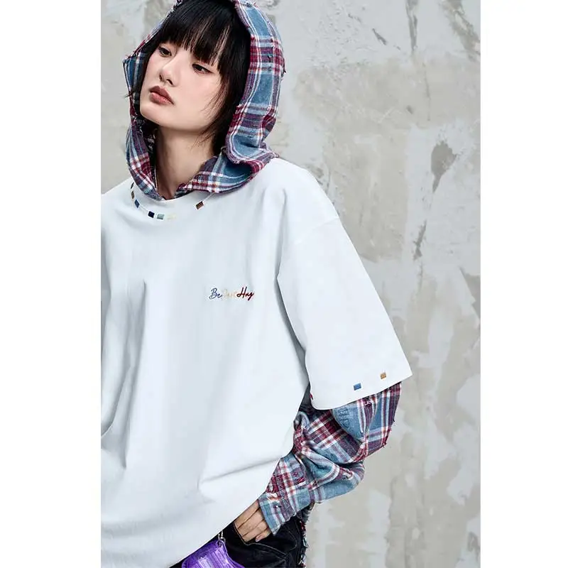 SOCKKEY T Shirts Unisex White-3