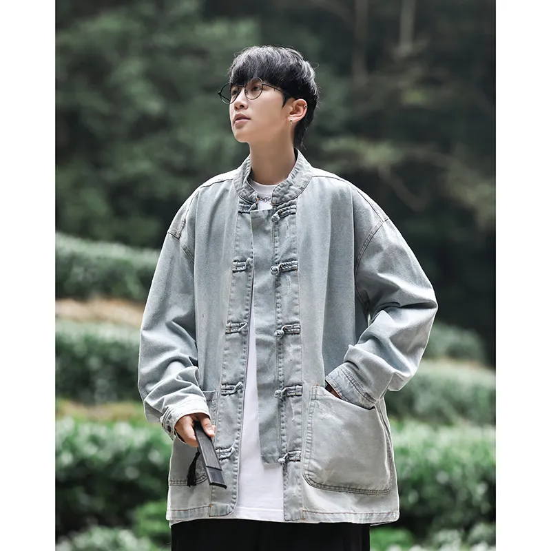 SOCKKEY Denim Jackets Unisex-12