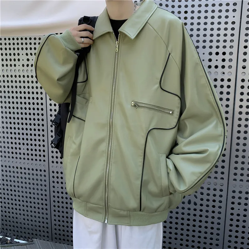 SOCKKEY Leather Jackets Unisex-13