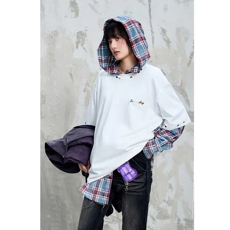 SOCKKEY T Shirts Unisex White-2