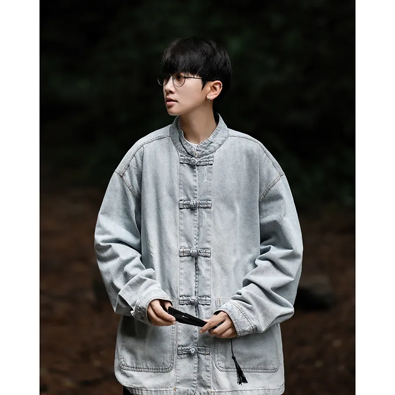 SOCKKEY Denim Jackets Unisex-13
