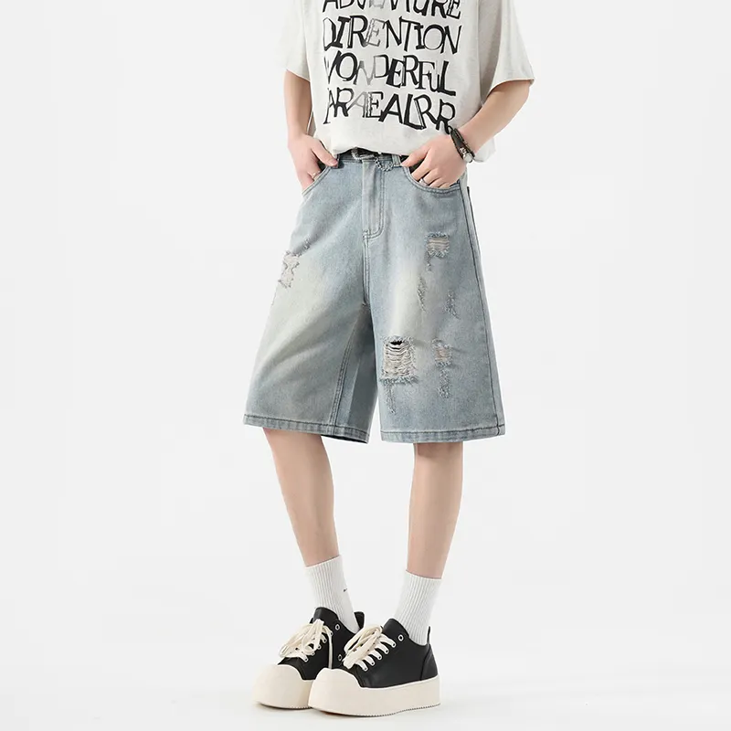 SOCKKEY Denim Shorts Unisex-2