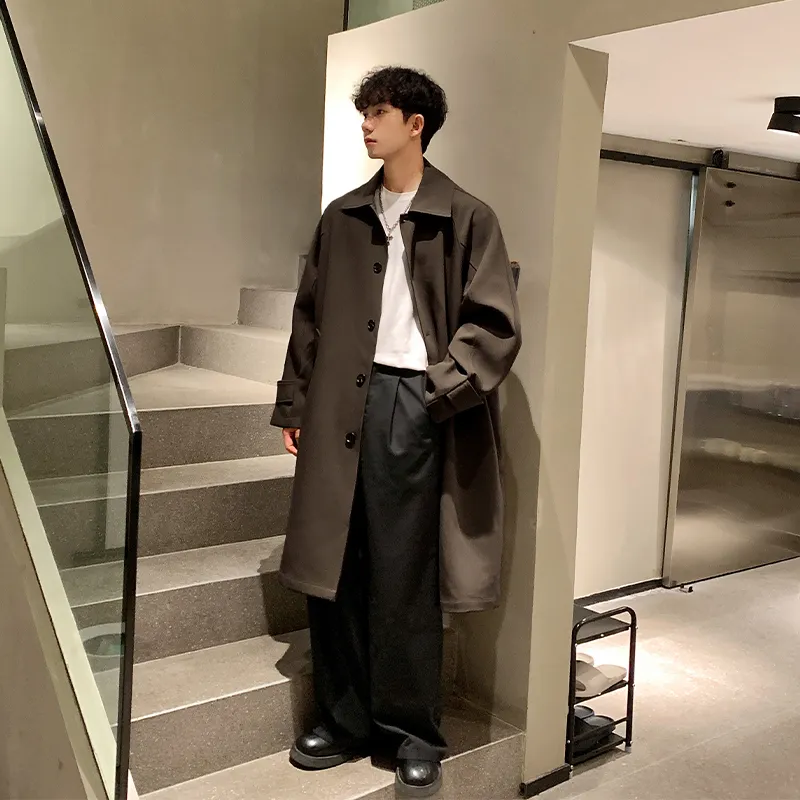 SOCKKEY Trench Coats Unisex-4