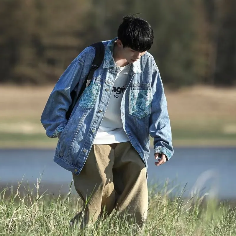 SOCKKEY Denim Jackets Unisex-4